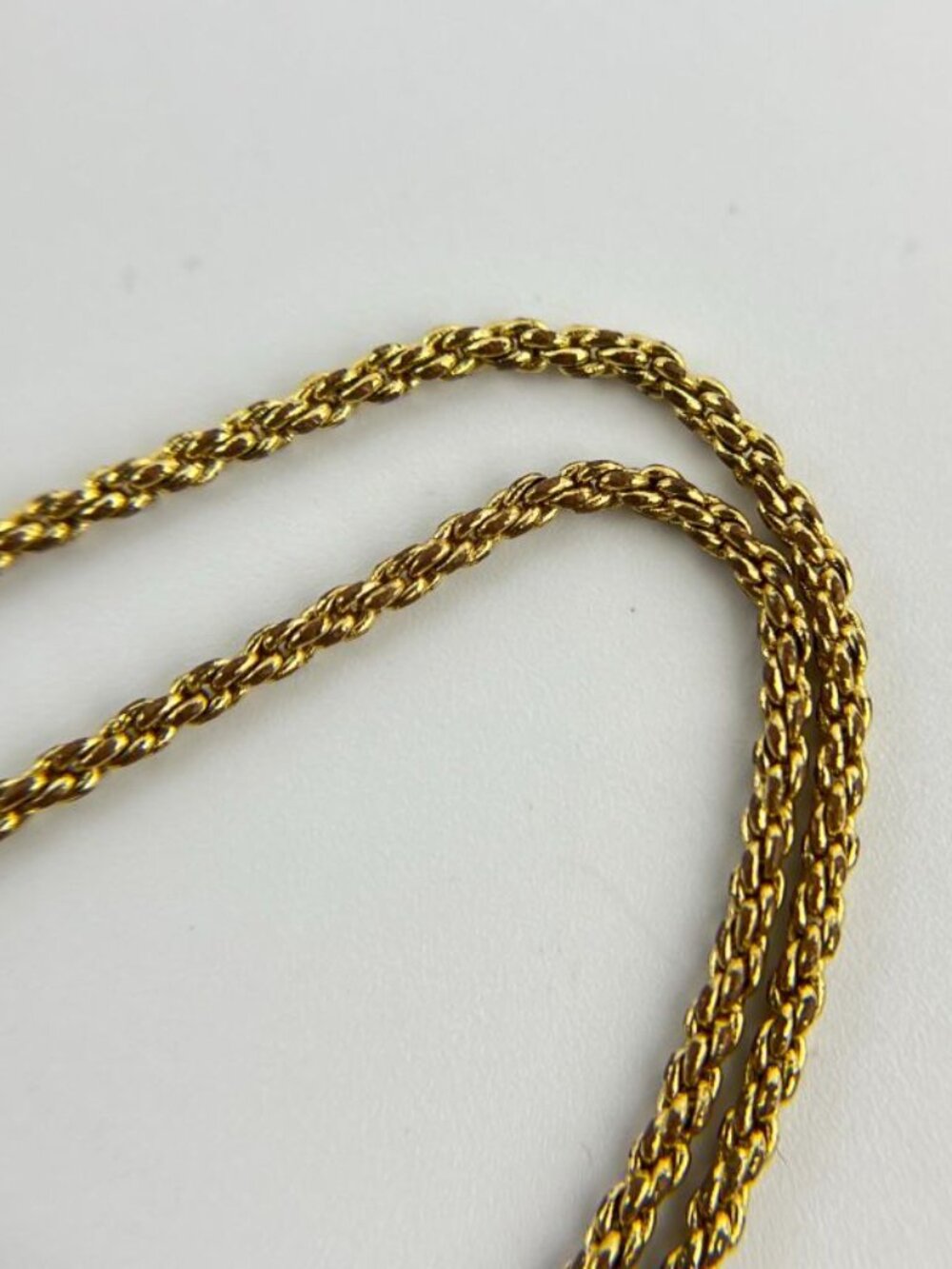 Dior Necklace Pendant Logo Gold Vintage - Picture 7 of 9